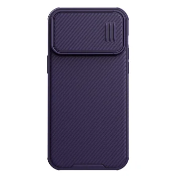 Nillkin CamShield S Case iPhone 14 Pro Max Armored Cover Camera Protector Purple
