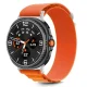Tech-Protect Nylon Stripe dirželis skirtas Samsung Galaxy Watch 40/44/46 mm, oranžinis