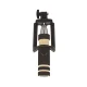 Wired Selfie Stick Setty SAJ-01 with 3.5mm Audio Jack, black