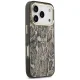 Guess Python Pattern MagSafe Case for iPhone 17 Pro, Brown