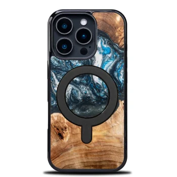 Bewood Unique dėklas iPhone 16 Pro telefonui - Planets Earth su MagSafe