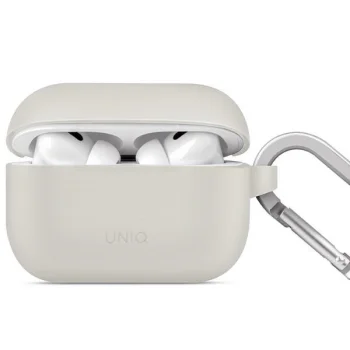 Uniq Vencer silikoninis dėklas AirPods Pro 2, pilkas