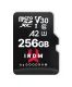 Atminties kortelė GoodRam IRDM 256GB microSD UHS-I U3 V30 su adapteriu