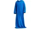 Oversized Fleece Wearable Blanket with Sleeves, 138x180 cm, Blue