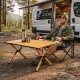 Sulankstomas turistinis stalas MultiGarden 90x60 cm su krepšiu