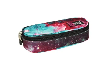 School Pencil Case ST.RIGHT - NEBULA, Padded Sachet With Flap