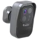 Belaidė apsaugos kamera Toucan Wireless Security Camera PRO, juoda