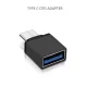 OTG adapteris Maclean MCE470, USB-A į USB-C, juodas