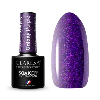 Claresa Galaxy Purple Gel Polish, 5g