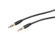 Garso laidas Maclean MCTV-815 Jack 3.5 mm - Jack 3.5 mm, 1.5m, juodas