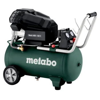 Stūmoklinis kompresorius Metabo Basic 400-50 V, 2.3 kW, 50 l, 10 bar