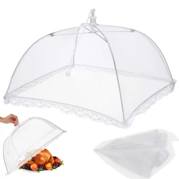 Food Cover Net Against Insects 40 cm, White