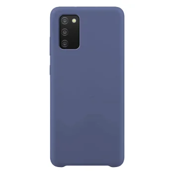 Silikoninis dėklas Samsung Galaxy A03s telefonui, mėlynas