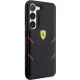 Ferrari Hot Stamp Lines dėklas Samsung Galaxy S23 Juodas