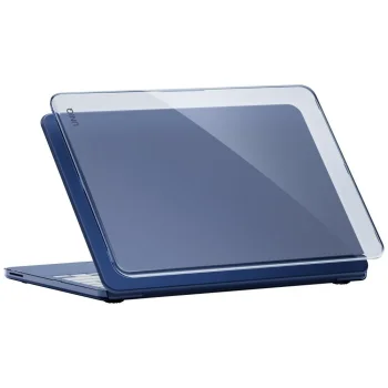 Apsauginis dėklas Uniq Vero kompiuteriui MacBook Neo, tamsiai mėlynas
