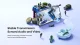 Belaidės ausinės Remax TWS C1 Bluetooth 5.3 ENC, mėlynos