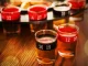 Alkoholio ruletės žaidimo rinkinys su 16 stiklinių