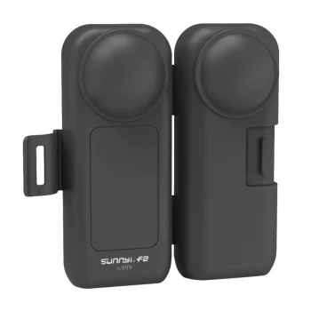 Sunnylife apsauginis dėklas su riešo dirželiu kamerai Insta360 X5 / X4