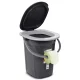 Nešiojamas tualetas GreenBlue GB320AG, 19 l, antracito spalvos