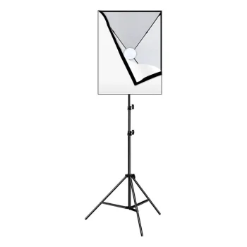 Puluz PU5070EU studijos rinkinys su LED šviesdėže 50x70cm ir stovu