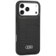 Audi GT Synthetic Leather MagSafe dėklas iPhone 18 Pro Max / 17 Pro Max, juodas