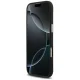 Guess Glitter Triangle Logo MagSafe dėklas iPhone 17 Air - juodas