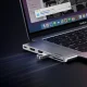 Ugreen CM380 USB-C šakotuvas MacBook Pro / Air kompiuteriams, pilkas