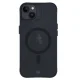 3mk iPhone 14 Plus dėklas Smoke MagCase, pusiau skaidrus