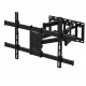 Reguliuojamas televizoriaus sieninis laikiklis 32-85\", iki 50 kg, VESA, juodas