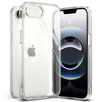 Ringke Fusion dėklas telefonui iPhone 16e / 17e, skaidrus