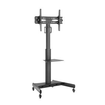 Mobilus stovas televizoriams ir ekranams 32"-65", juodas