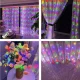 Telcon LED užuolaida-girlianda 300 LED, 3x3 m, daugiaspalvė