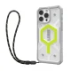 UAG Pathfinder Clear MagSafe dėklas su virvele iPhone 16 Pro Max, žalias