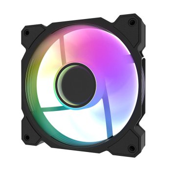 Darkflash DR08 kompiuterio aušinimo ventiliatorius, juodas