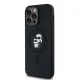 Apple iPhone 14 Pro Max 6.7\'\' Karl Lagerfeld Silicone Karl&Choupette MagSafe Cover Case, Black