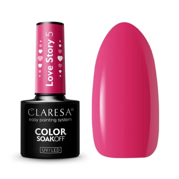 Claresa Love Story 5 Gel Nail Polish, 5g