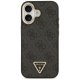 Guess 4G Triangle Logo MagSafe dėklas iPhone 17 telefonui, juodas