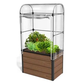 Mini šiltnamis Keter Maple 99 x 58 x 185 cm, rudas
