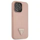 Guess Saffiano Triangle dėklas Apple iPhone 13 Pro / 13, Pink