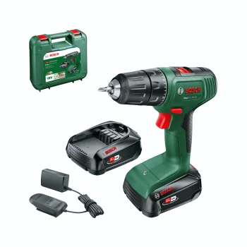 Akumuliatorinis gręžtuvas-suktuvas Bosch EasyDrill 18V-40, 2x1.5Ah