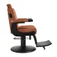 Barber Chair Gabbiano Levi Brown