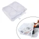 Mesh Shoe Washing Bag for Washing Machine, 28 × 27 cm, White