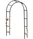 Metalinė sodo pergola LUARO arka 240 x 140 cm, juoda