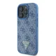 Guess Crossbody 4G Metal Logo dėklas iPhone 16 Pro Max, mėlynas