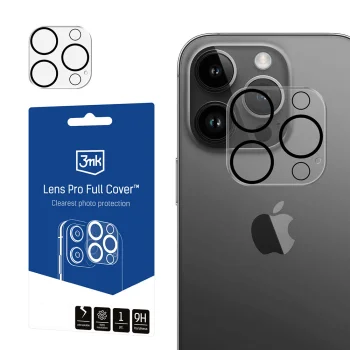 3mk Lens Pro Full Cover Camera Protector for iPhone 12 Pro Max