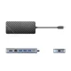 Orico OM28PR-G2 USB-C jungčių stotelė su M.2 lizdu ir HDMI, juoda