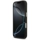 Guess 4G Triangle Logo MagSafe dėklas iPhone 17 telefonui, juodas