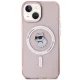 Karl Lagerfeld iPhone 15 deklas IML Choupette MagSafe, rozinis
