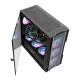 Kompiuterio korpusas Darkflash DK431 Mesh su 4 ARGB ventiliatoriais, juodas