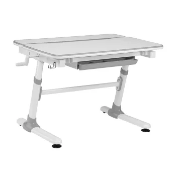 Ergonomiškas vaikiškas rašomasis stalas Ergo Office ER-417, reguliuojamas, pilkas
